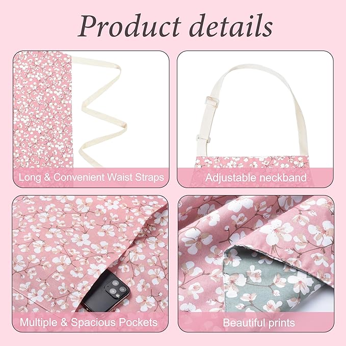 Aoomzoon Kitchen Aprons for Women - Image 3