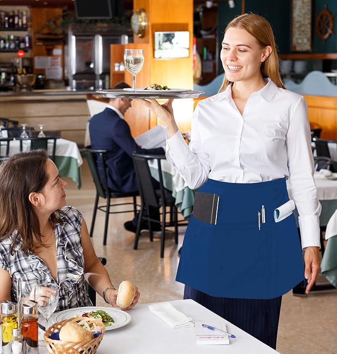 Utopia Wear 4 Pack Server Aprons - Image 6