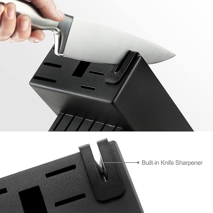McCook® Knife Sets, German Stainless Steel Kitchen Knives Block Set - Image 3