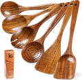 New Kitchen 6 Piece Non Toxic Wooden Spoons by Unknown