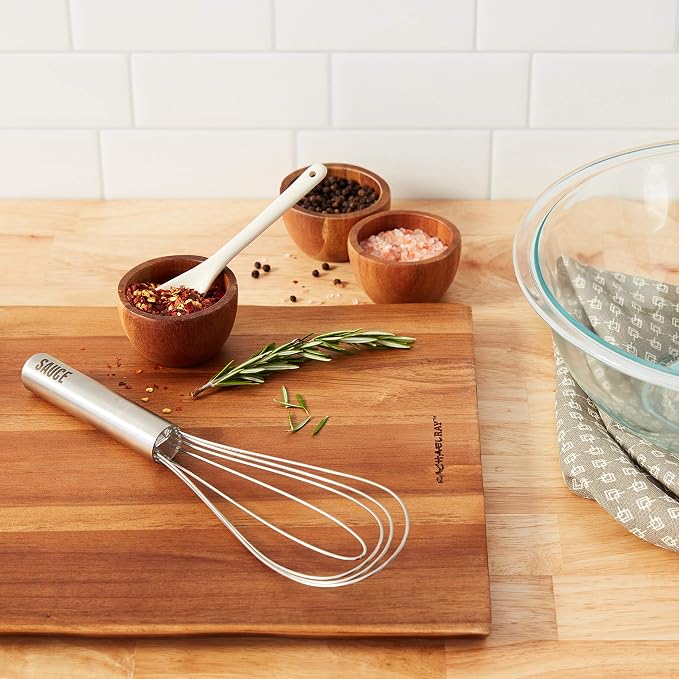 Tovolo Flat Whisk Stainless Steel 10” Gravy Whisk - Image 2