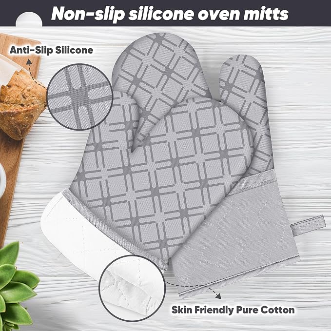 Oven Mitts and Pot Holders Set - Image 3