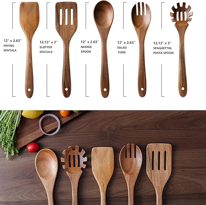 5-Piece Kitchen & Cooking Utensils Set - Image 5