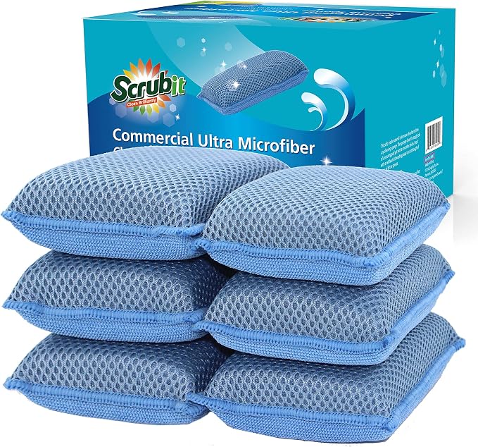 Miracle Microfiber Kitchen Sponge by Scrub-It - Image 8