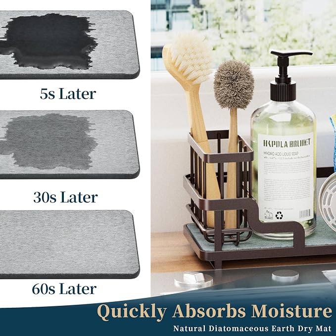 Consumest Sponge Holder for Kitchen Sink - Image 2