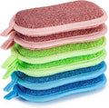 Dual-Sided Multi-Purpose Scrub Sponges, Non-Scratch Dishwashing Sponges by CADONO
