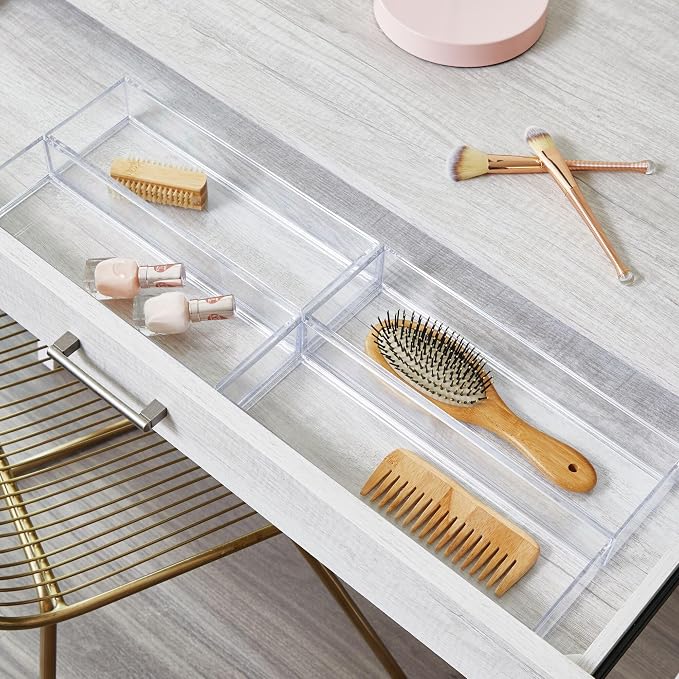 iDesign Plastic Makeup Drawer Organizer Tray - Image 6