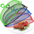 Foaincore 8 Pcs Metal Mesh Food Covers Tent Umbrella 11 Inch Outside Mesh Food by Foaincore