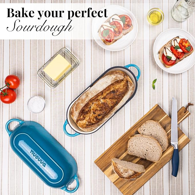 Enamelled Cast Iron Bread Loaf Pot – Dutch Oven - Image 7