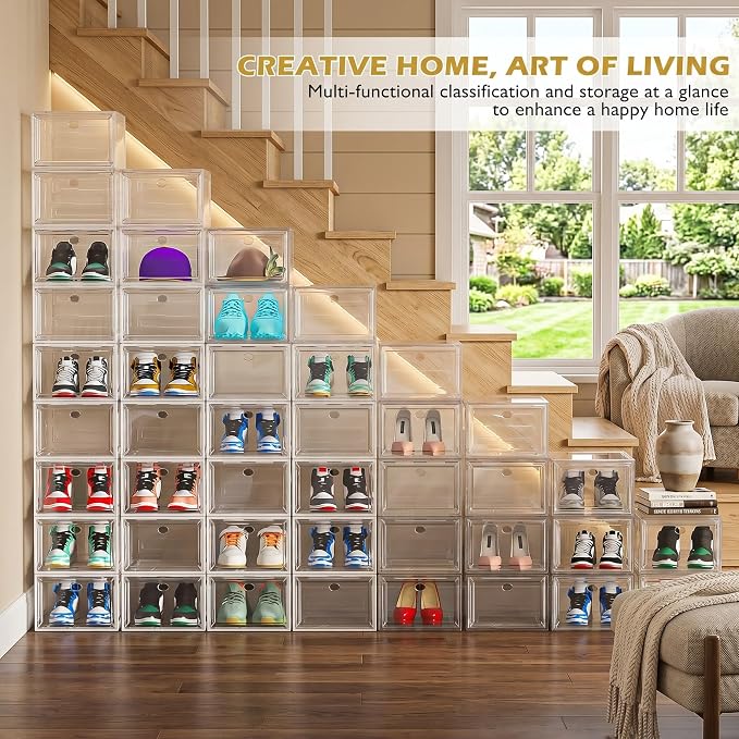 Thickened Clear Shoe Storage Organizer - Image 4