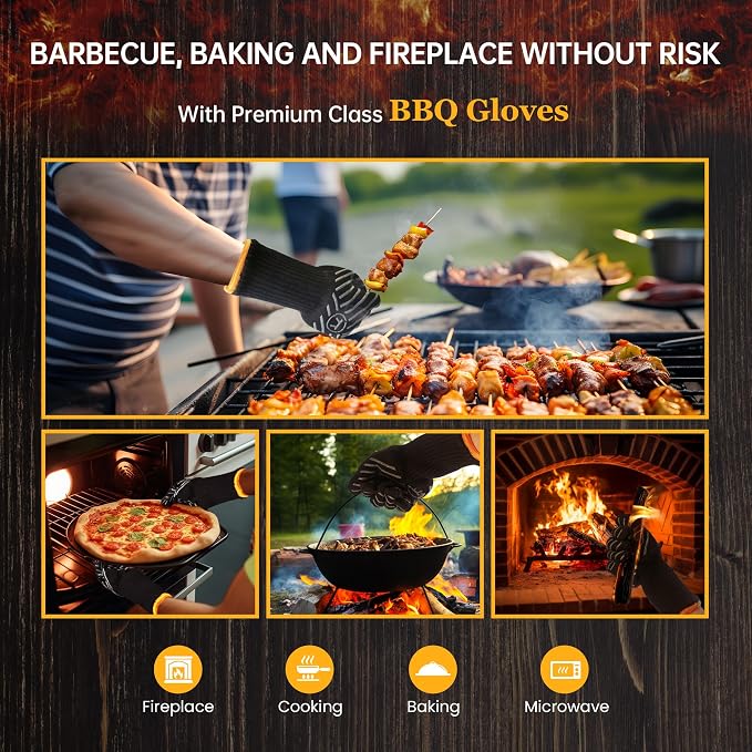 HandLove BBQ Gloves, Oven Gloves - Image 6
