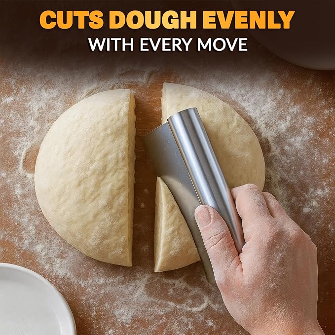 Bench Scraper Kitchen – Multipurpose Pastry Scraper Tool - Image 6