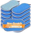 Multi-Purpose Scrub Sponges Kitchen – 12 Pack Dish Sponge, Dual-Sided by Unknown