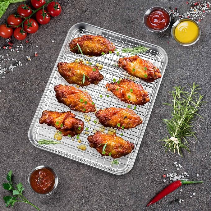 P&P CHEF 10.4 Inch Toaster Oven Pan - Image 5
