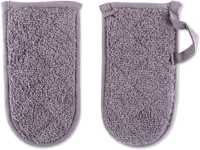 DII Basic Terry Collection Quilted 100% Cotton, Pan Handle, 3 Piece - Image 2
