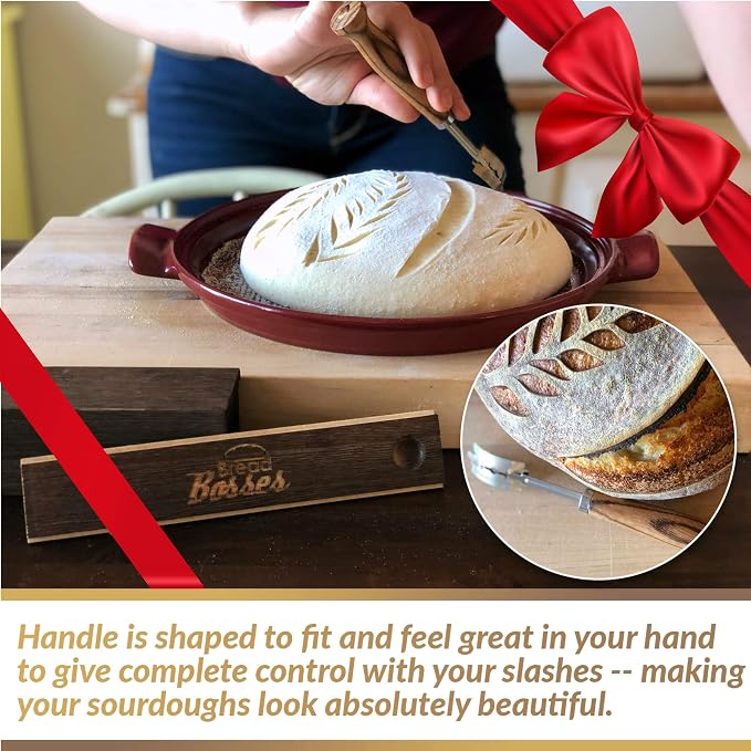 Bread Bosses Bread Bakers Lame Slashing Tool -Dough Making Slasher Tools Baking - Image 4