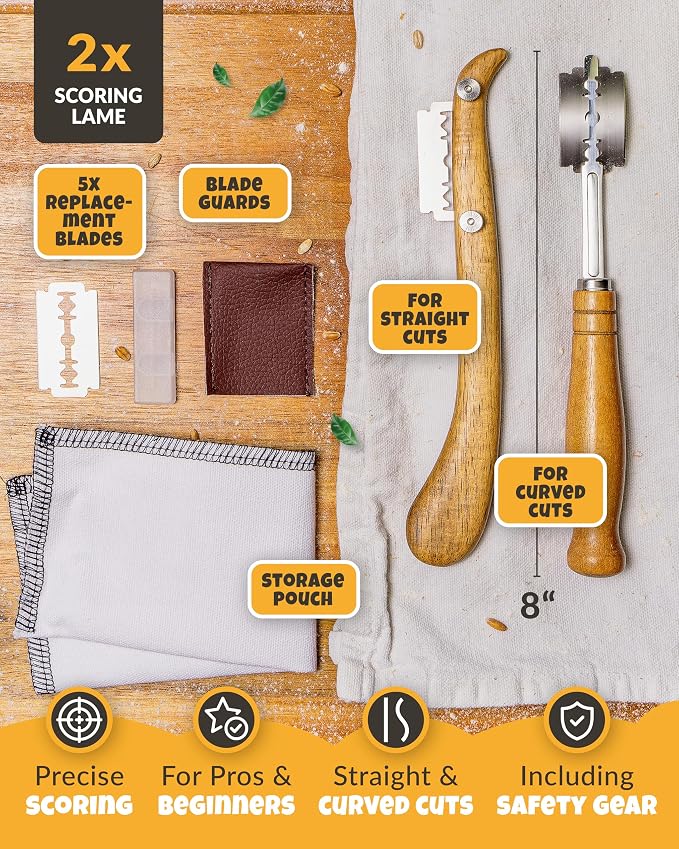 CRUSTLOVE 2pcs Set Bread Lame - Image 3
