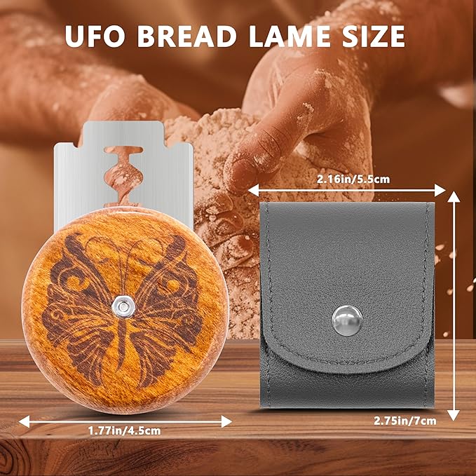 UFO Bread Lame Cutter for Homemade Sourdough, Bread Scorer Tool for Sourdough - Image 2