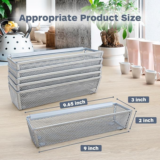 Smgmg Silverware Drawer Organizer, Cutlery Drawer Organizer, 6 Pack Utensil - Image 2