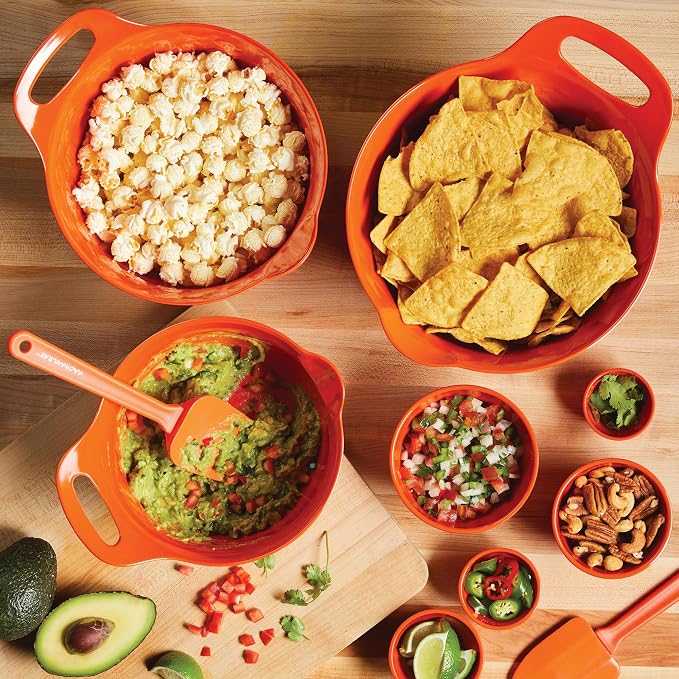 Rachael Ray Pantryware Mixing Bowl Measuring Cup and Utensil Set, 10 Piece - Image 9