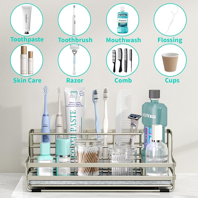 HapiRm Toothbrush Holders for Bathroom - Image 2