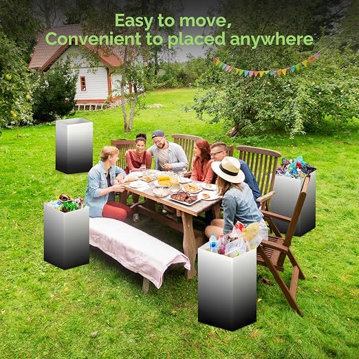 4 Pack Extra Large Disposable Trash Cans, Reusable Portable Garbage Can - Image 7
