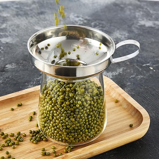 Delove Canning Funnel with Strainer - Image 6