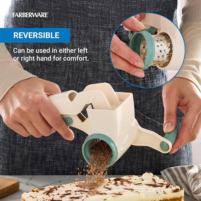 Farberware Professional Rotary Cheese Grater, Durable and Versatile Kitchen - Image 5
