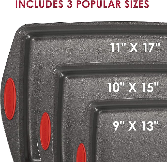 Rachael Ray Bakeware Nonstick Cookie Pan Set - Image 2