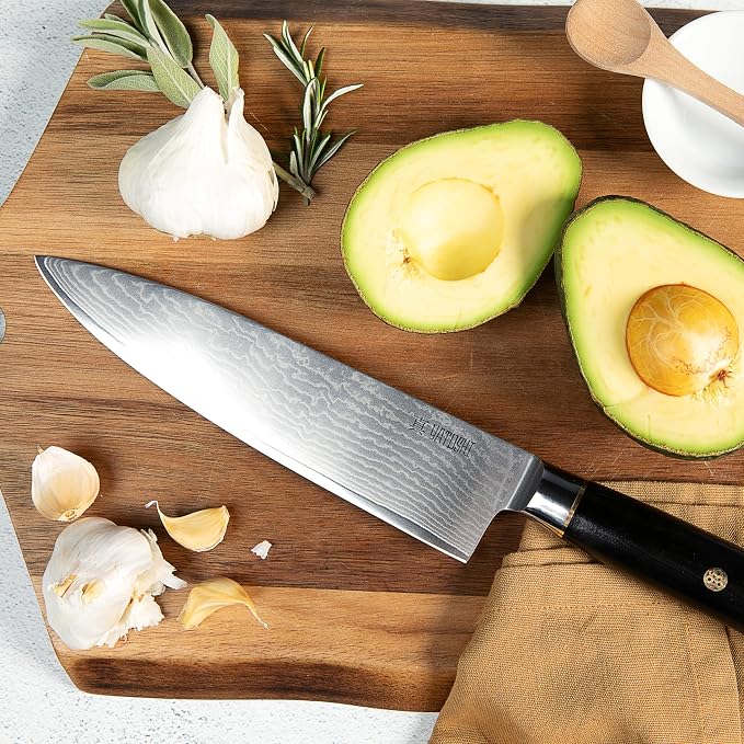 Yatoshi Knives Magnetic Kitchen Knife Block Set - Image 7