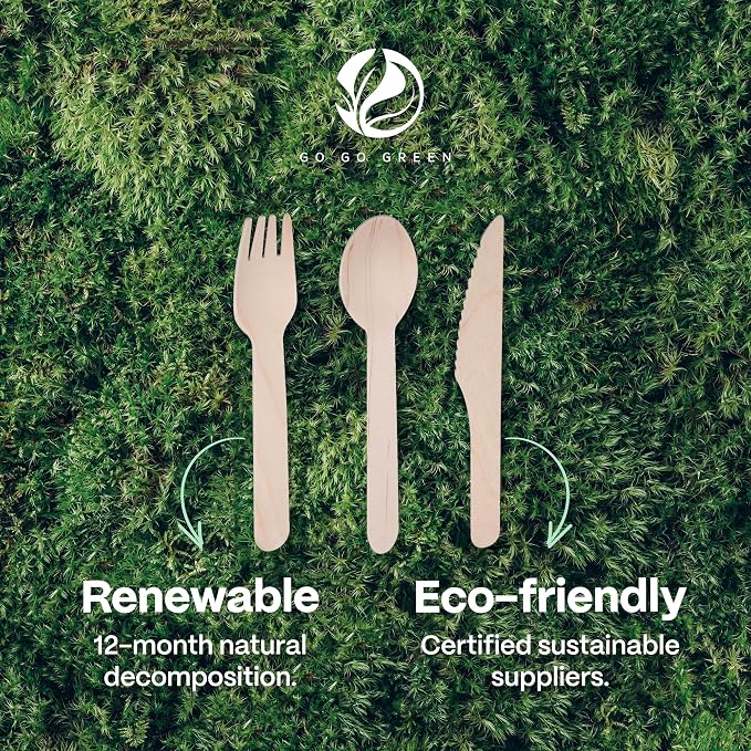 100% Compostable Cutlery Set - Image 6