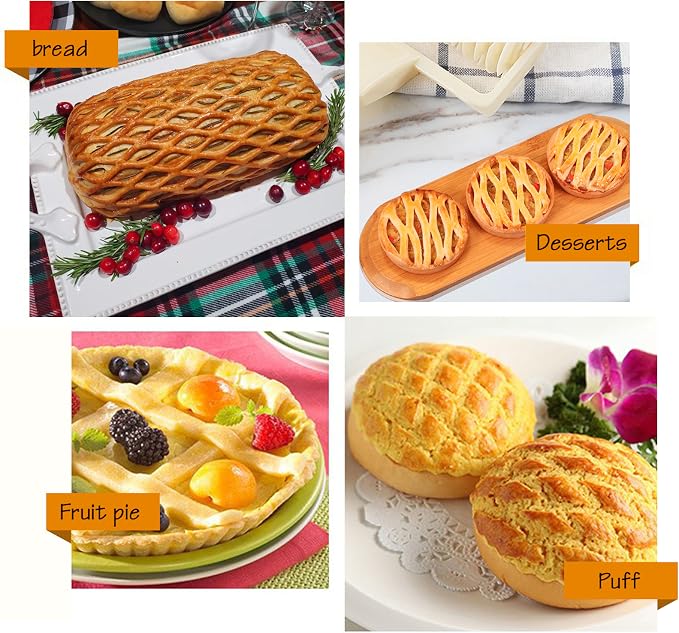 Stainless Steel Lattice Dough Cutter - Image 4