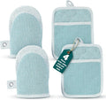 Casa Platino Silicone Oven Mitts & Pot Holders, 4-Piece – Oven Mitt by CasaPlatino