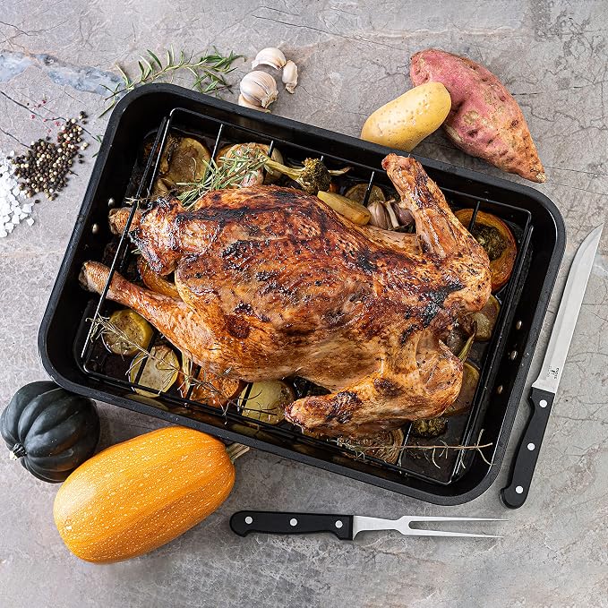 Moss & Stone 16.5” Roasting Pan - Image 4
