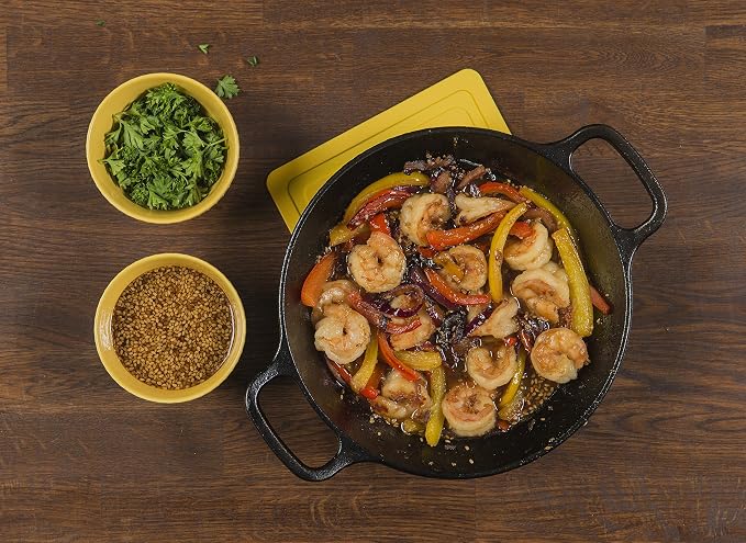 Lodge Seasoned Cast Iron Dual Handle Pan - Image 2