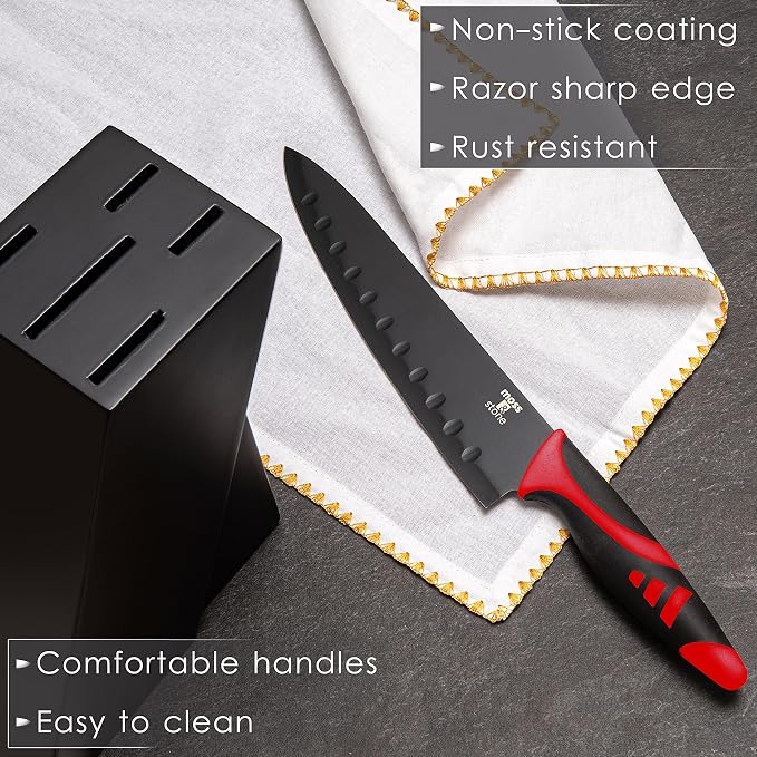 Moss & Stone 7-Piece Kitchen Knife Set - Image 4