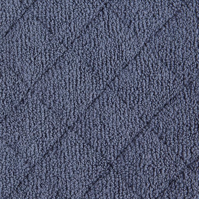 DII Basic Terry Collection 100% Cotton Quilted, Oven Mitt, Stonewash Blue - Image 2