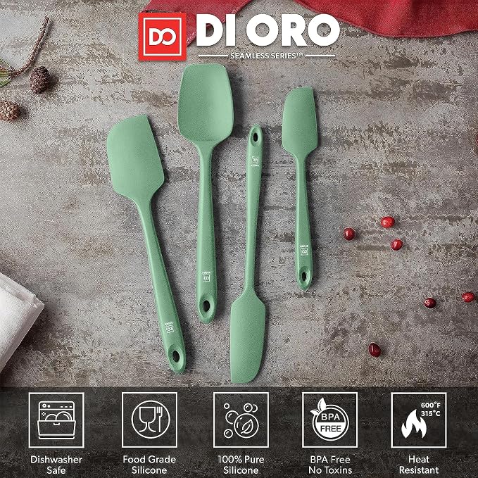 DI ORO Silicone Spatula Set - Image 3