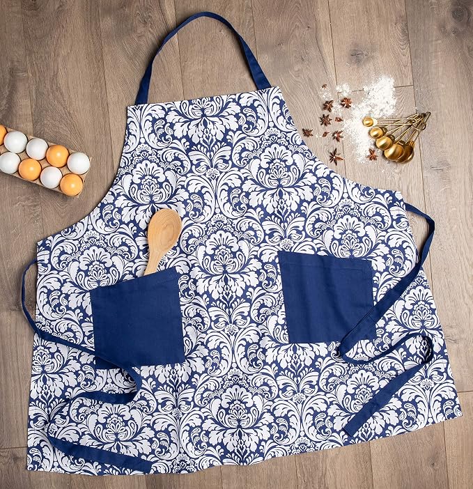 DII unisex Chef Style Cotton Apron - Image 3