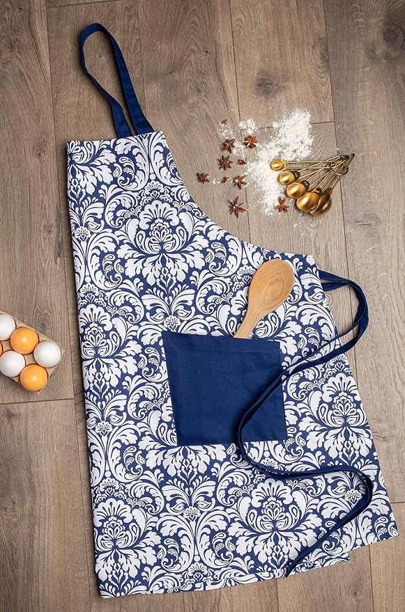 DII unisex Chef Style Cotton Apron - Image 4