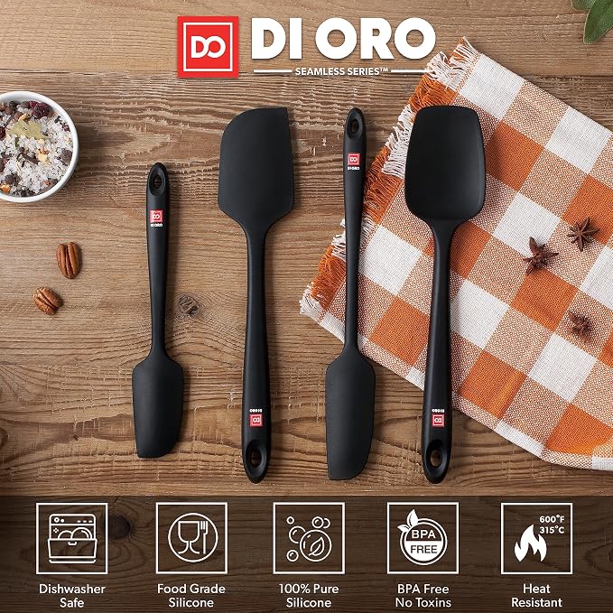 DI ORO Silicone Spatula Set - Image 3