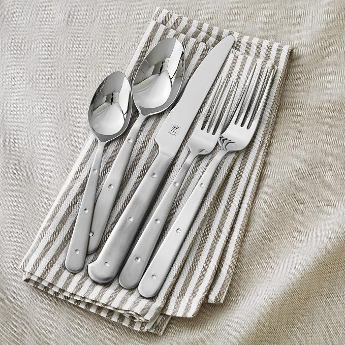 ZWILLING Porterhouse 45-pc 18/10 Stainless Steel Flatware Set - Image 3