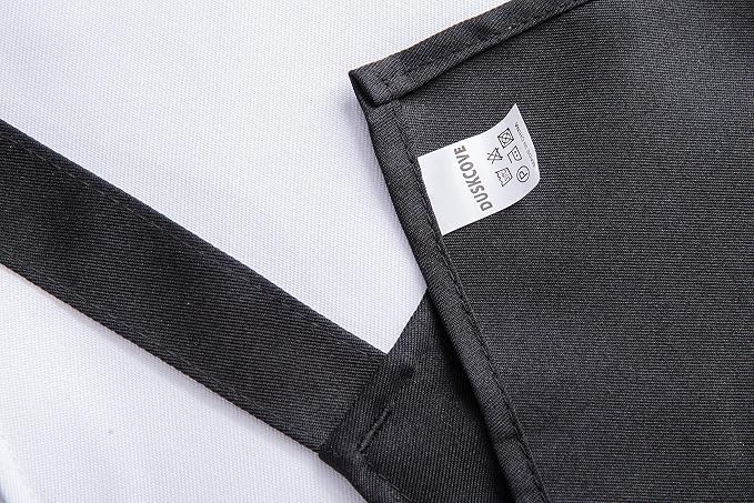 DUSKCOVE 12 Pack Plain Bib Aprons - Image 7