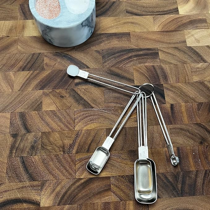 Fox Run Stainless Steel Measuring Cup/Spoon Set, 6.5 x 3.2 x 2" - Image 3