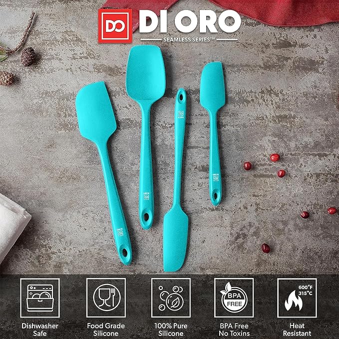 DI ORO Silicone Spatula Set - Image 3