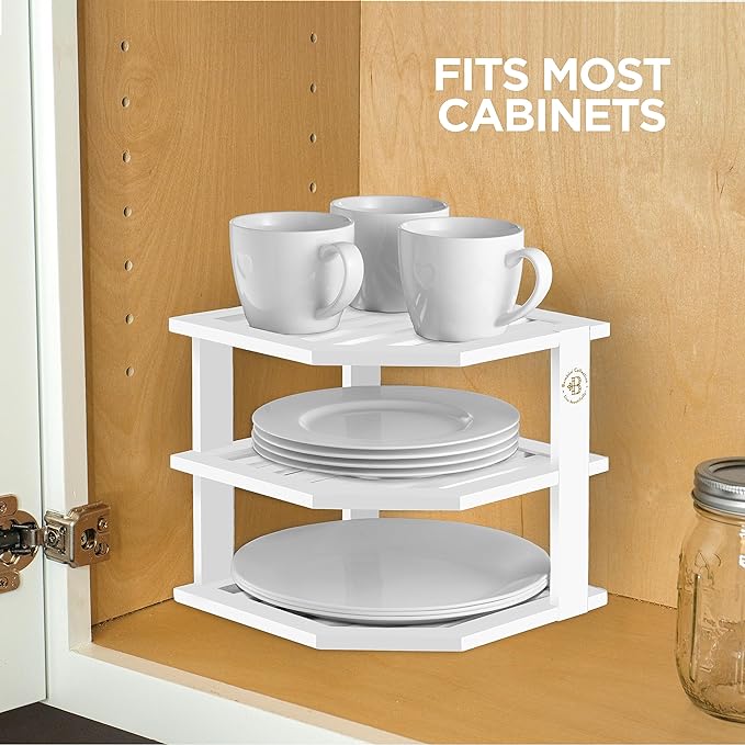 Bambüsi Plate Organizer for Cabinet - Image 4
