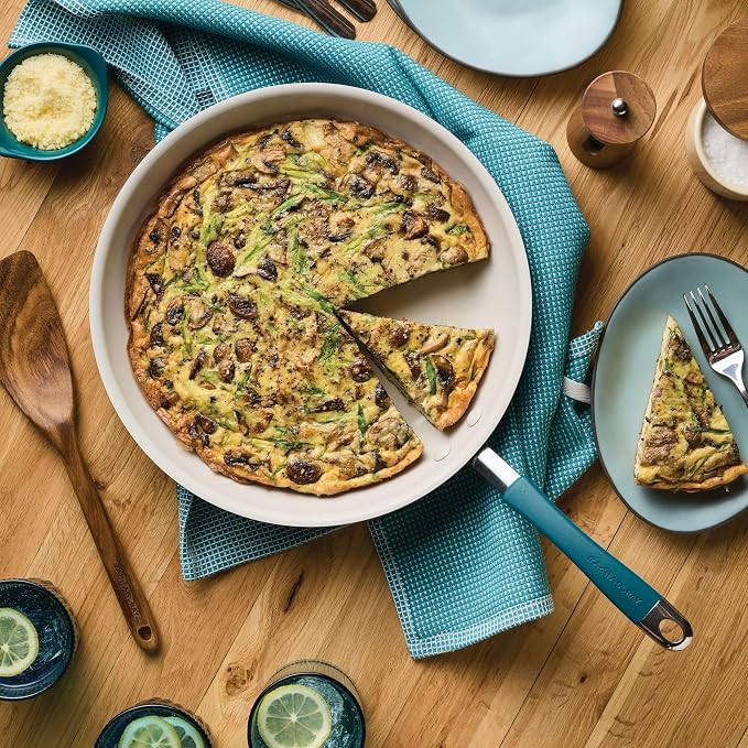 Rachael Ray Cucina Ceramic Nonstick Frying Pan/Skillet, 12.5 Inch Non Stick - Image 8