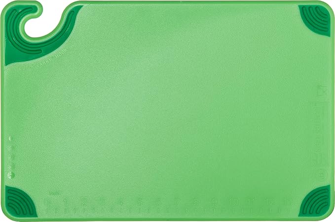 San Jamar Saf-T-Grip Plastic Cutting Board - Image 2