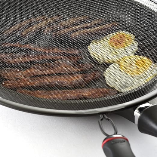 Norpro Grip-EZ Nonstick 13 Inch Splatter Screen Strainer - Image 4