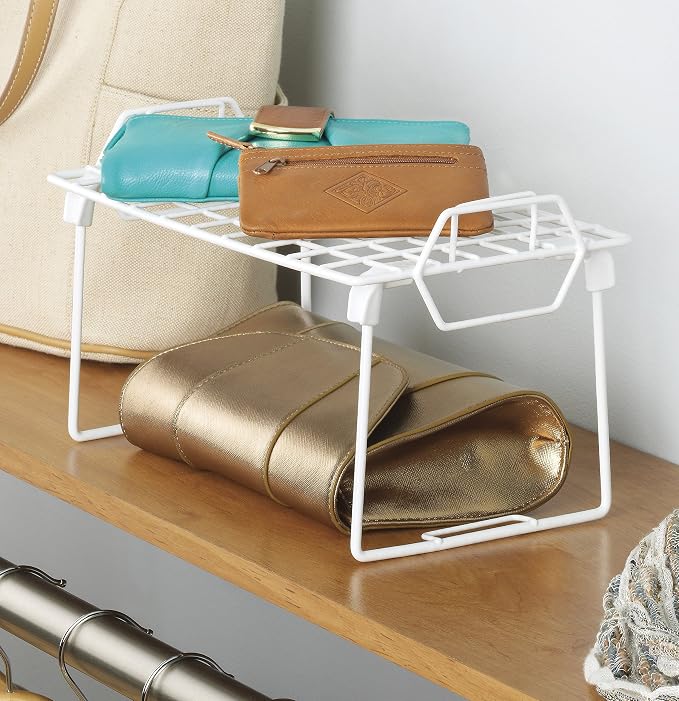 Whitmor Wire Grid Stacking Shelf Small - Image 2